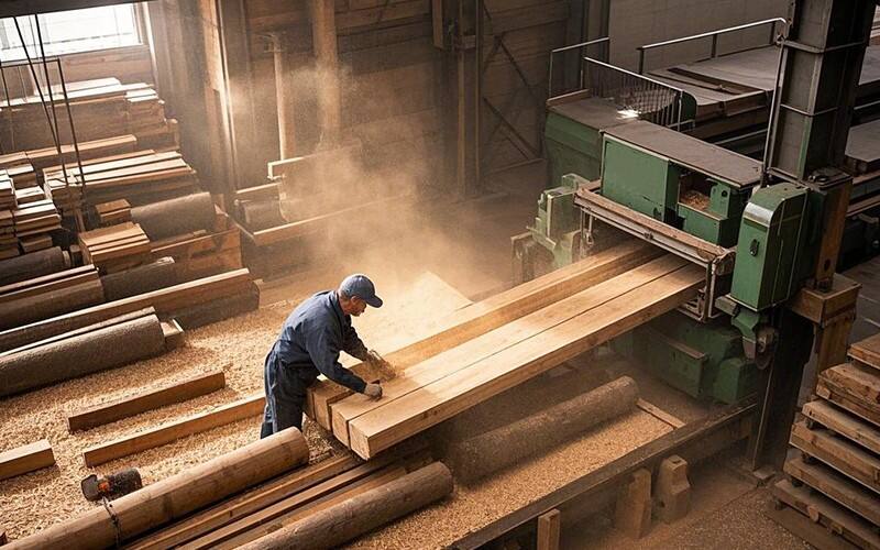 Wood production